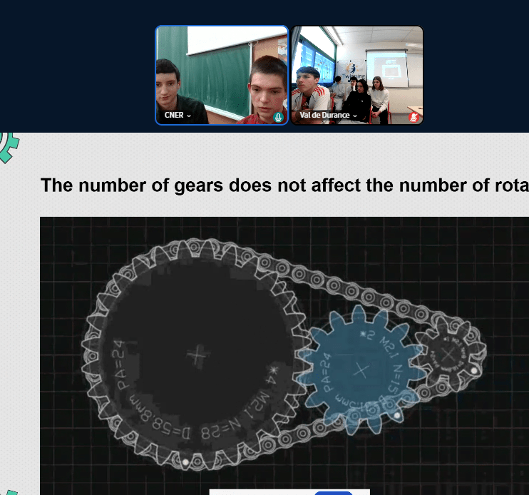 Roțile dințate în dialog cu numărul π